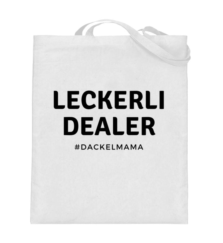 Dackelshirts Leckerli Dealer - Jutebeutel White / 38cm-42cm