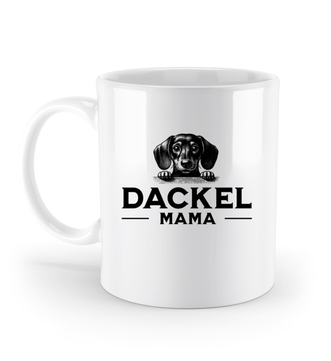 Dackelshirts Dackelmama 3 (Kurzhaar) - Tasse White / OneSize