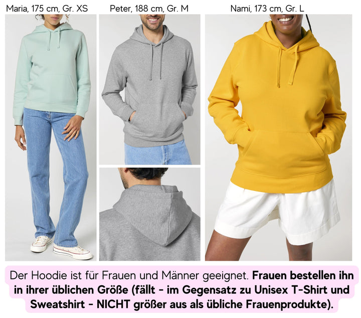 Leben ohne Dackel (Kurzhaar) - Bio Unisex Hoodie