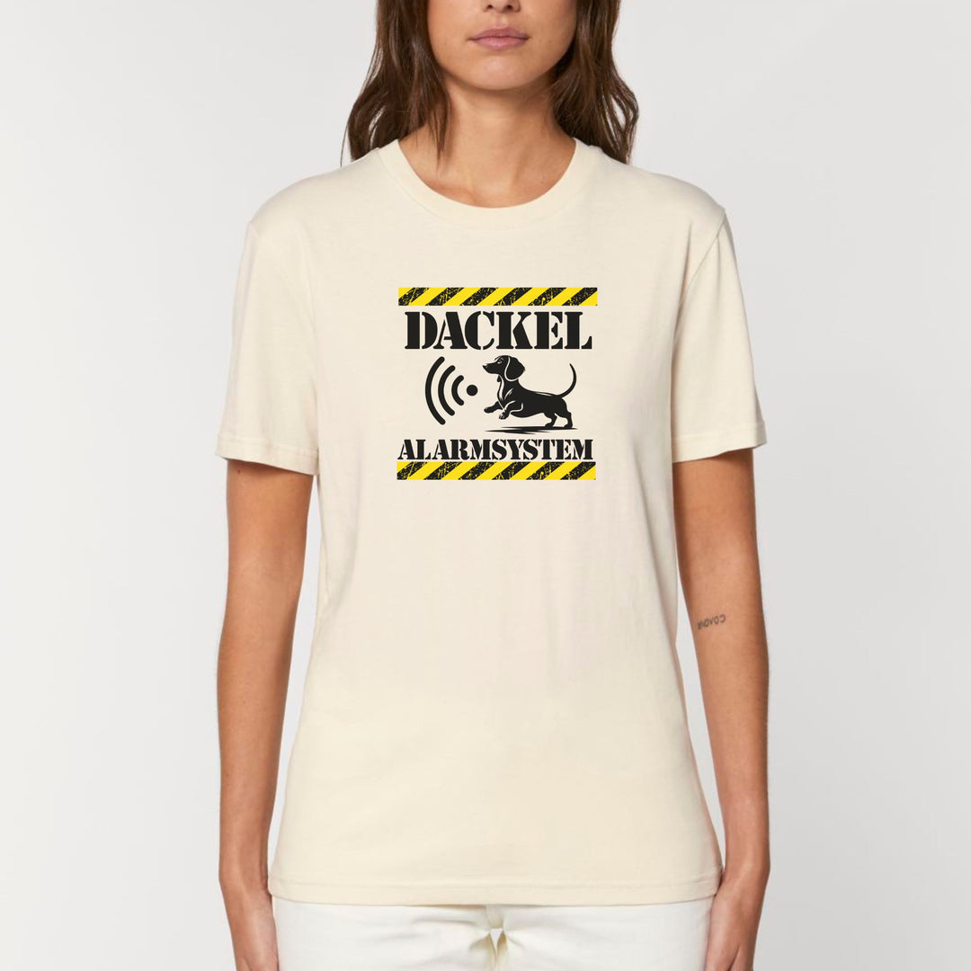 Dackel Alarmsystem (Kurzhaar) - Bio Unisex T-Shirt