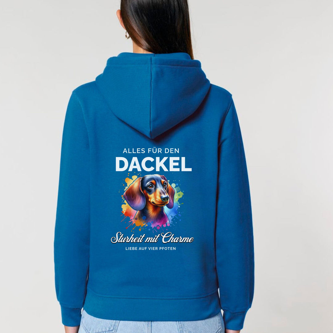 Alles für den Dackel (Kurzhaar) - Bio Unisex Hoodie