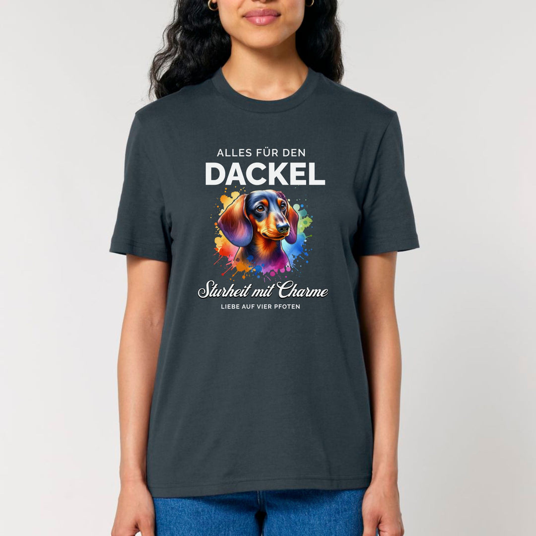 Alles für den Dackel (Kurzhaar) - Bio Unisex T-Shirt