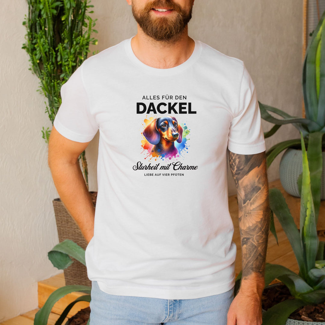 Alles für den Dackel (Kurzhaar) - Bio Unisex T-Shirt