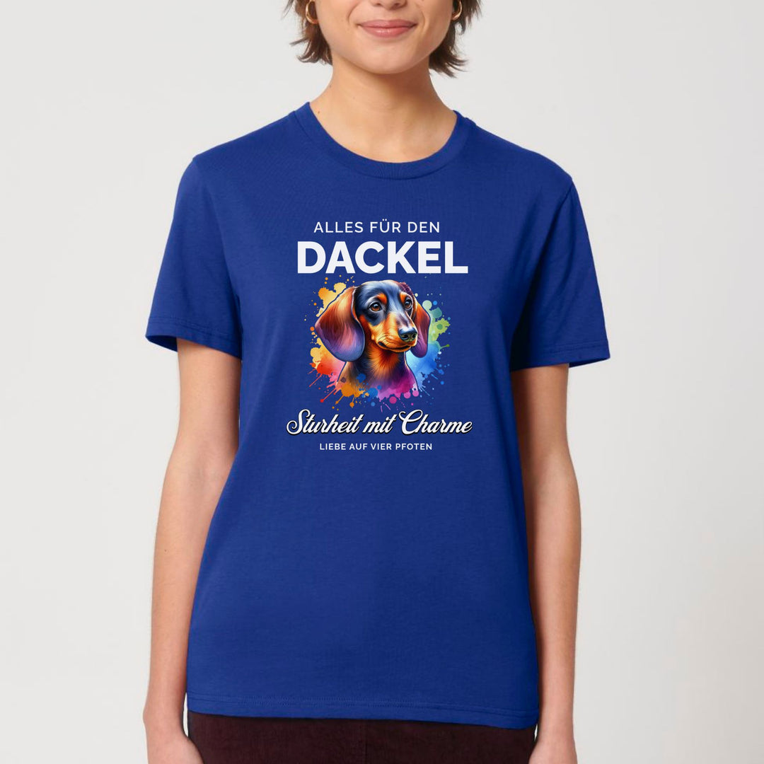 Alles für den Dackel (Kurzhaar) - Bio Unisex T-Shirt