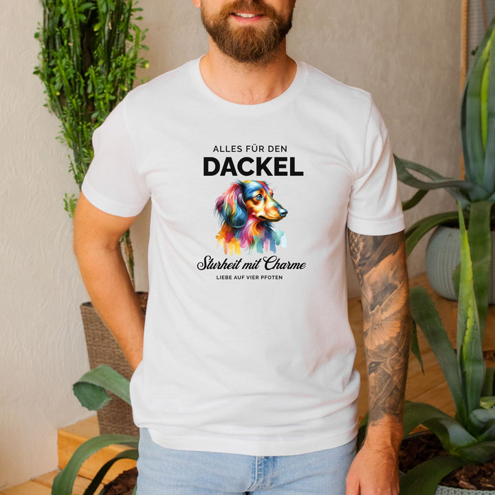 Alles für den Dackel (Langhaar) - Bio Unisex T-Shirt