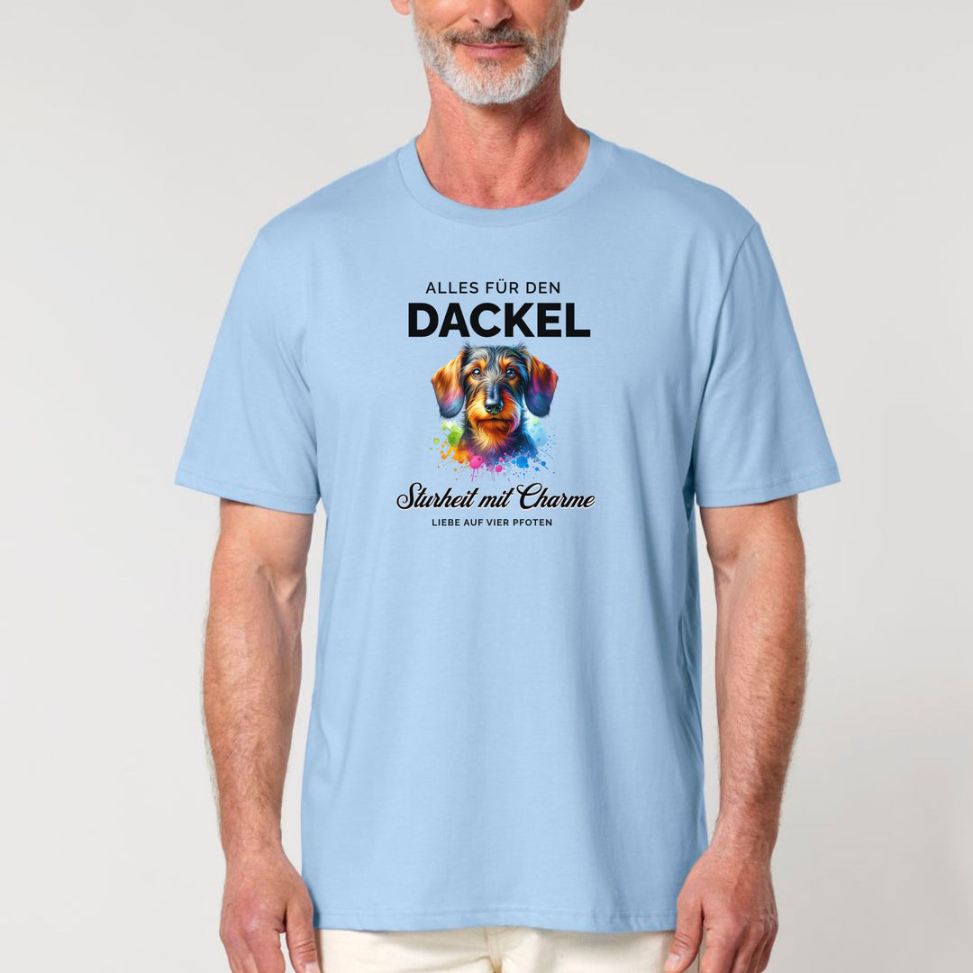 Alles für den Dackel (Rauhaar) - Bio Unisex T-Shirt