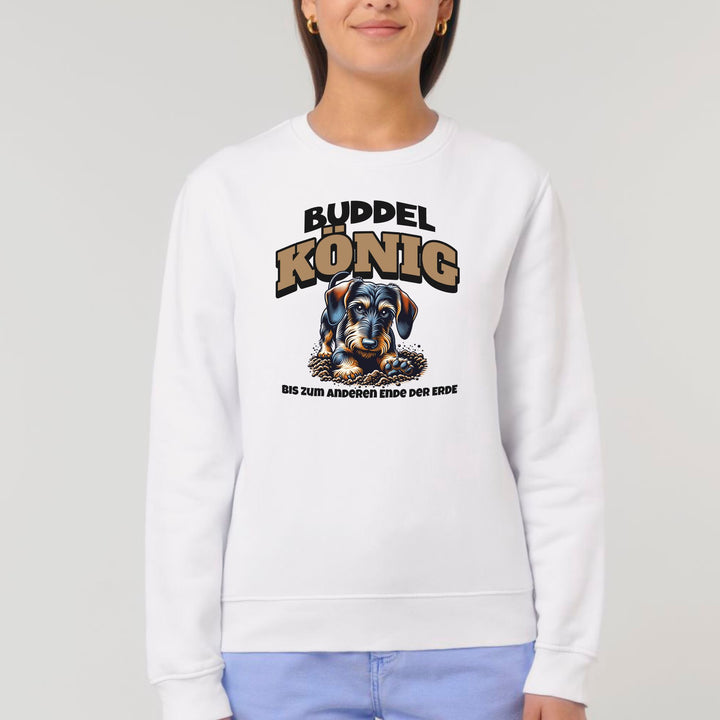 Buddelkönig (Rauhaar) - Bio Unisex Sweatshirt