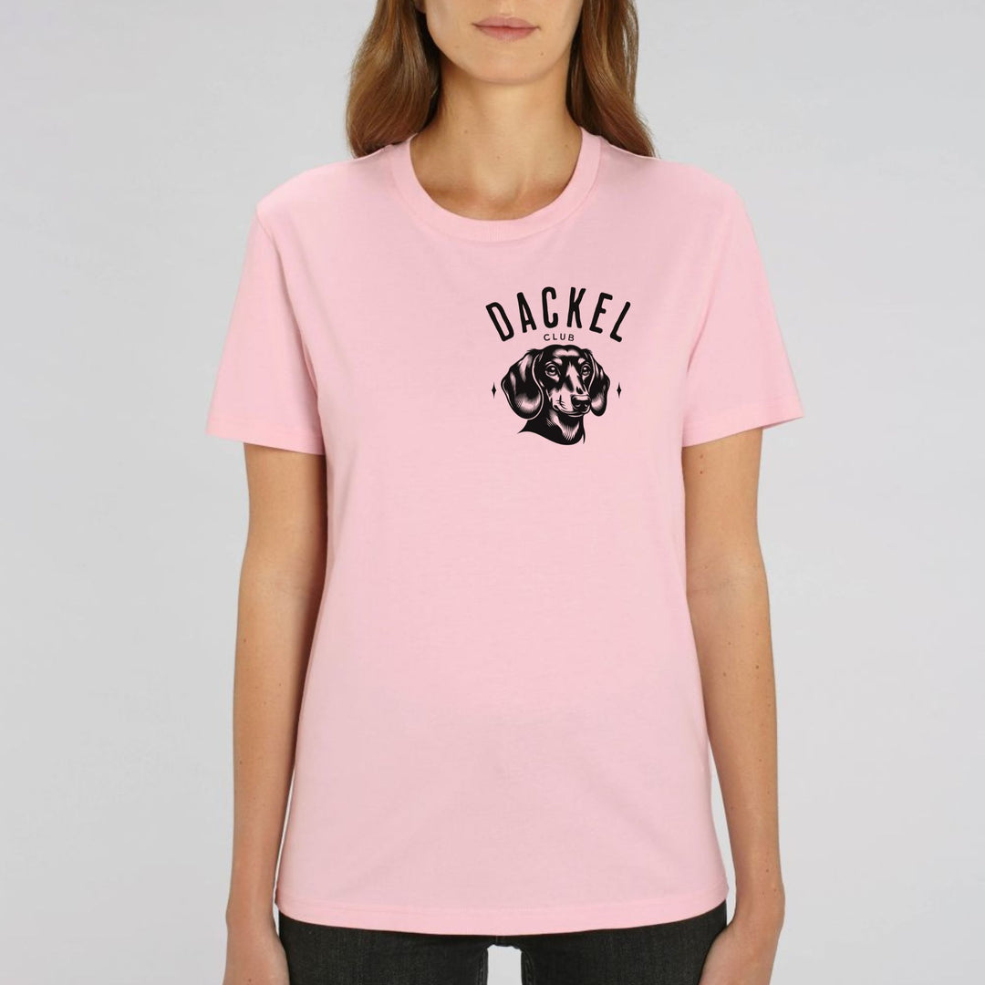 Dackelclub (Kurzhaar) - Bio Unisex T-Shirt (Front- und Backprint)