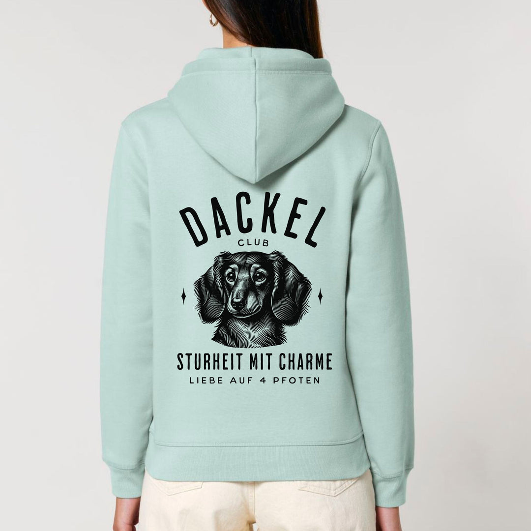 Dackelclub (Langhaar) - Bio Unisex Hoodie