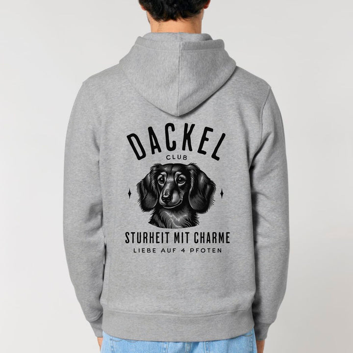 Dackelclub (Langhaar) - Bio Unisex Hoodie