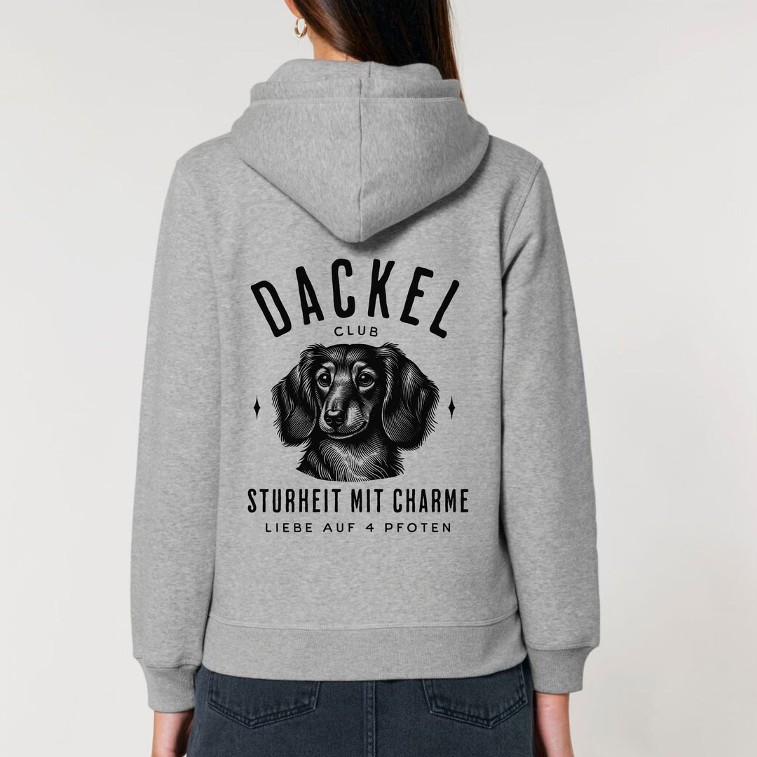 Dackelclub (Langhaar) - Bio Unisex Hoodie