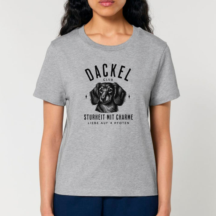 Dackelclub (Langhaar) - Bio Frauen T-Shirt