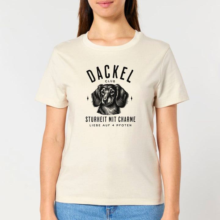 Dackelclub (Langhaar) - Bio Frauen T-Shirt