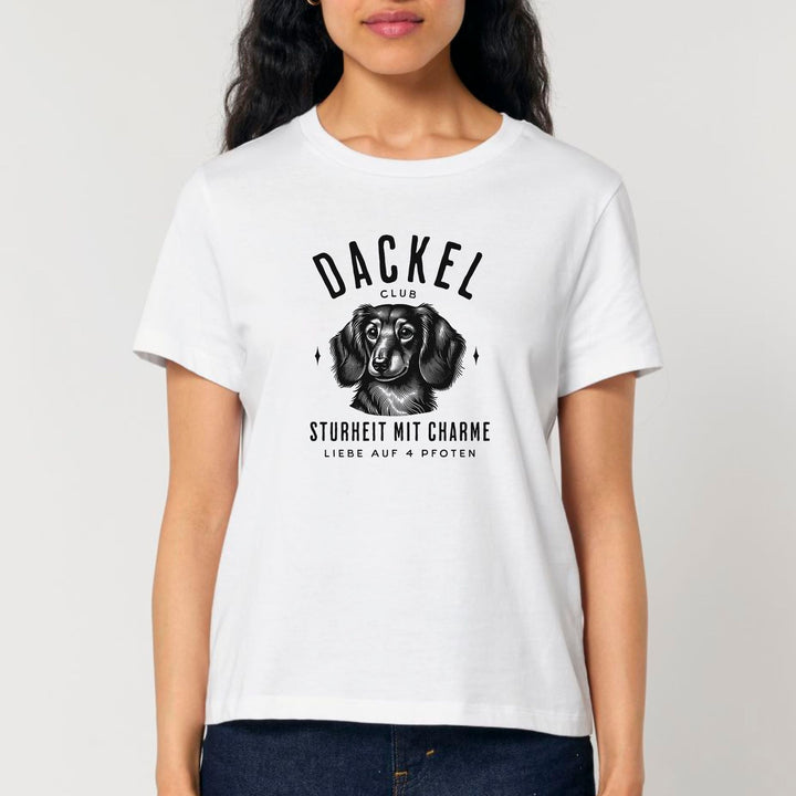 Dackelclub (Langhaar) - Bio Frauen T-Shirt