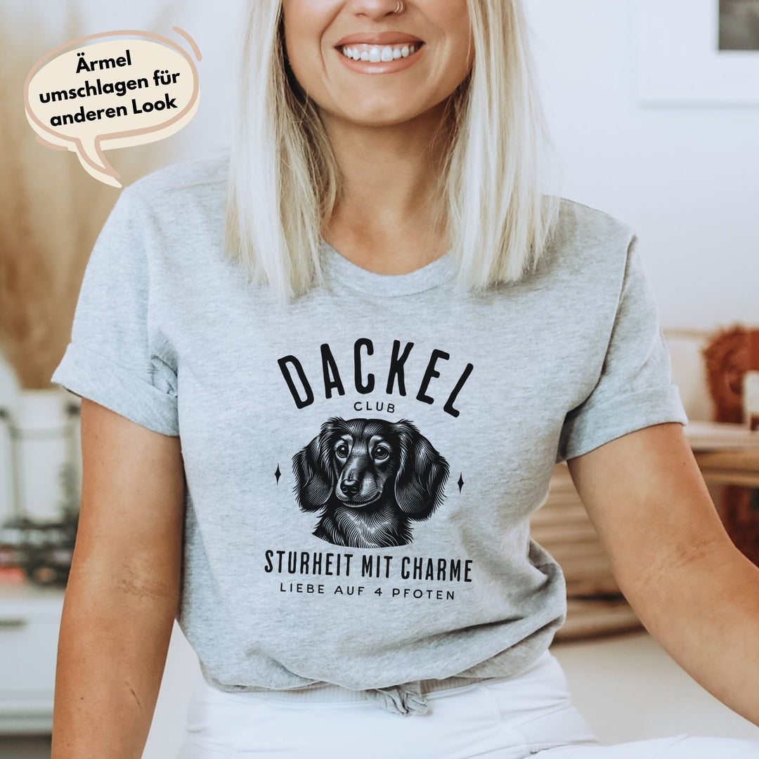 Dackelclub (Langhaar) - Bio Unisex T-Shirt