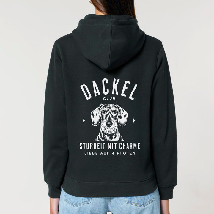 Dackelclub (Rauhaar) - Bio Unisex Hoodie