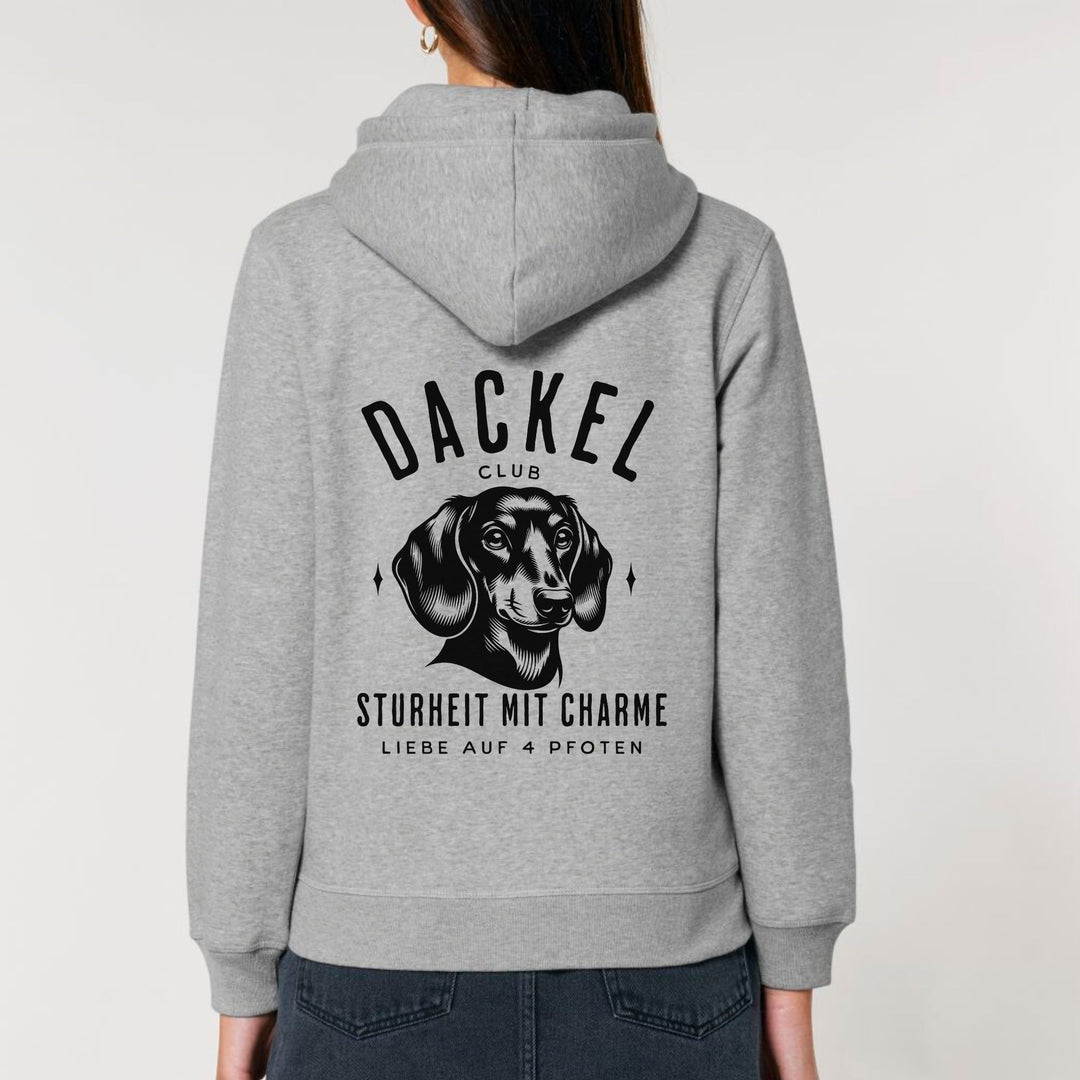 Dackelclub (Kurzhaar)- Bio Unisex Hoodie