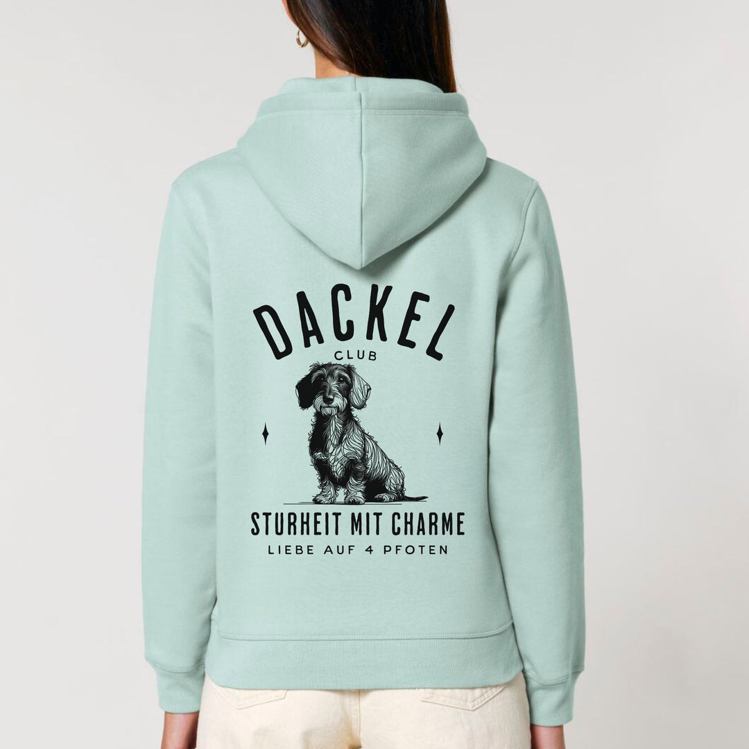 Dackelclub (Rauhaar) - Bio Unisex Hoodie