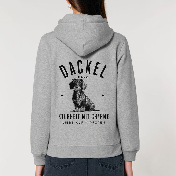 Dackelclub (Rauhaar) - Bio Unisex Hoodie