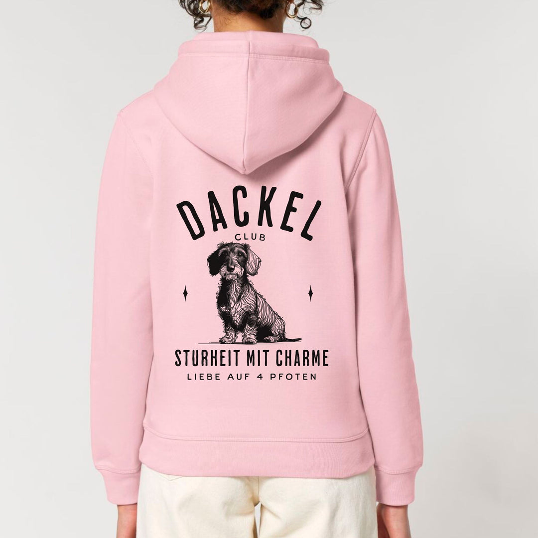 Dackelclub (Rauhaar) - Bio Unisex Hoodie