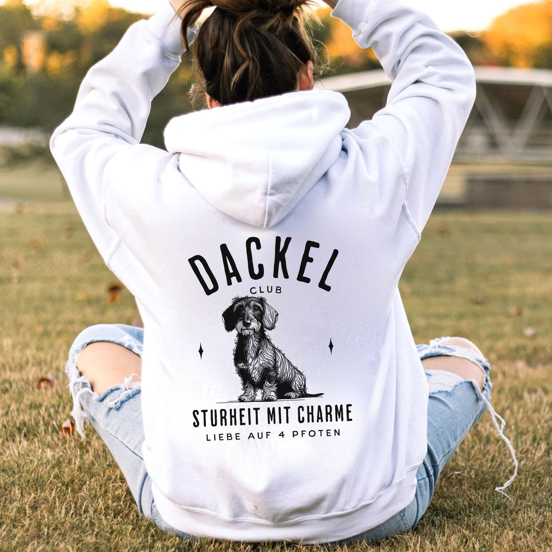 Dackelclub (Rauhaar) - Bio Unisex Hoodie