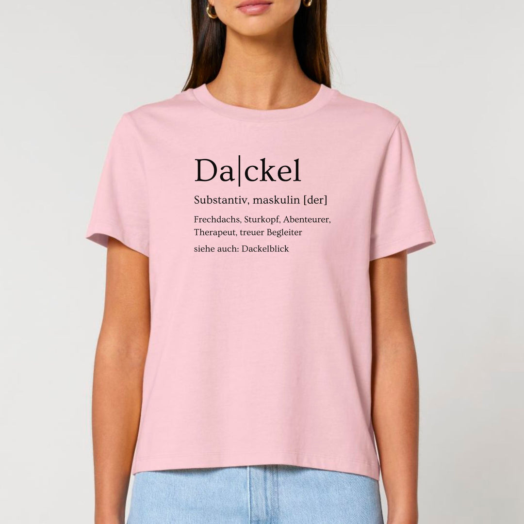 Dackel Definition - Bio Frauen T-Shirt