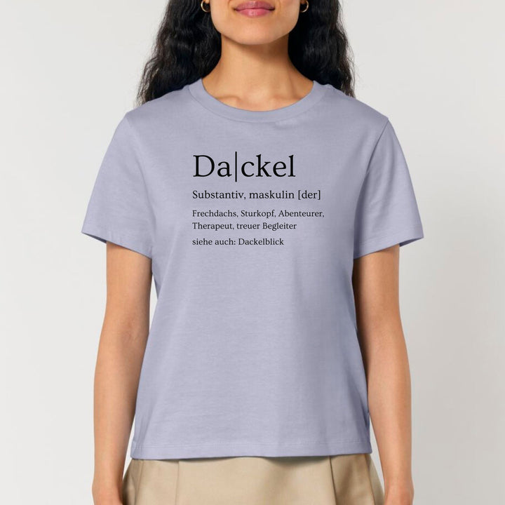 Dackel Definition - Bio Frauen T-Shirt