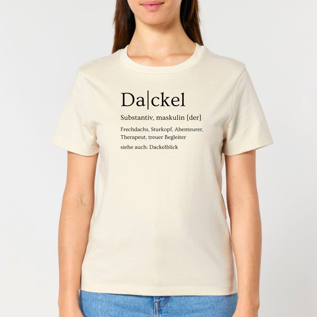 Dackel Definition - Bio Frauen T-Shirt