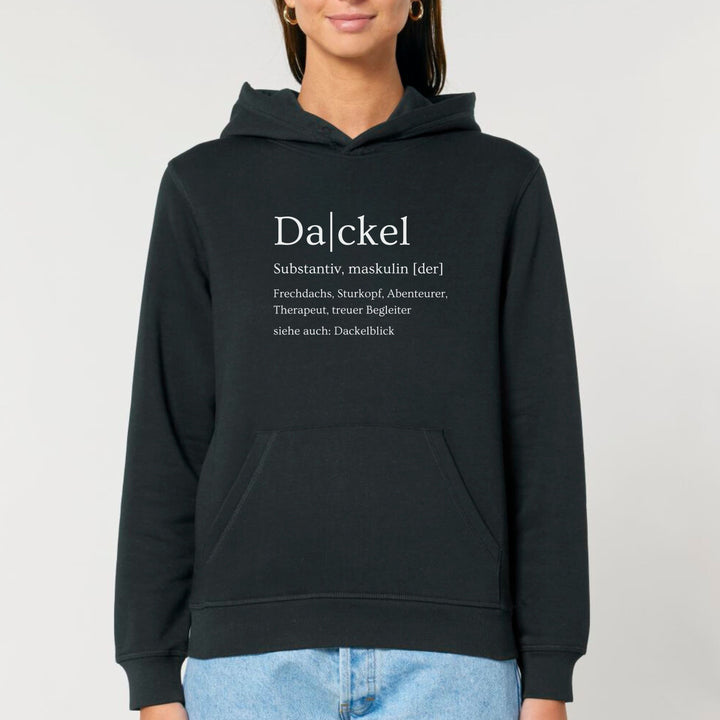 Dackel Definition- Bio Unisex Hoodie