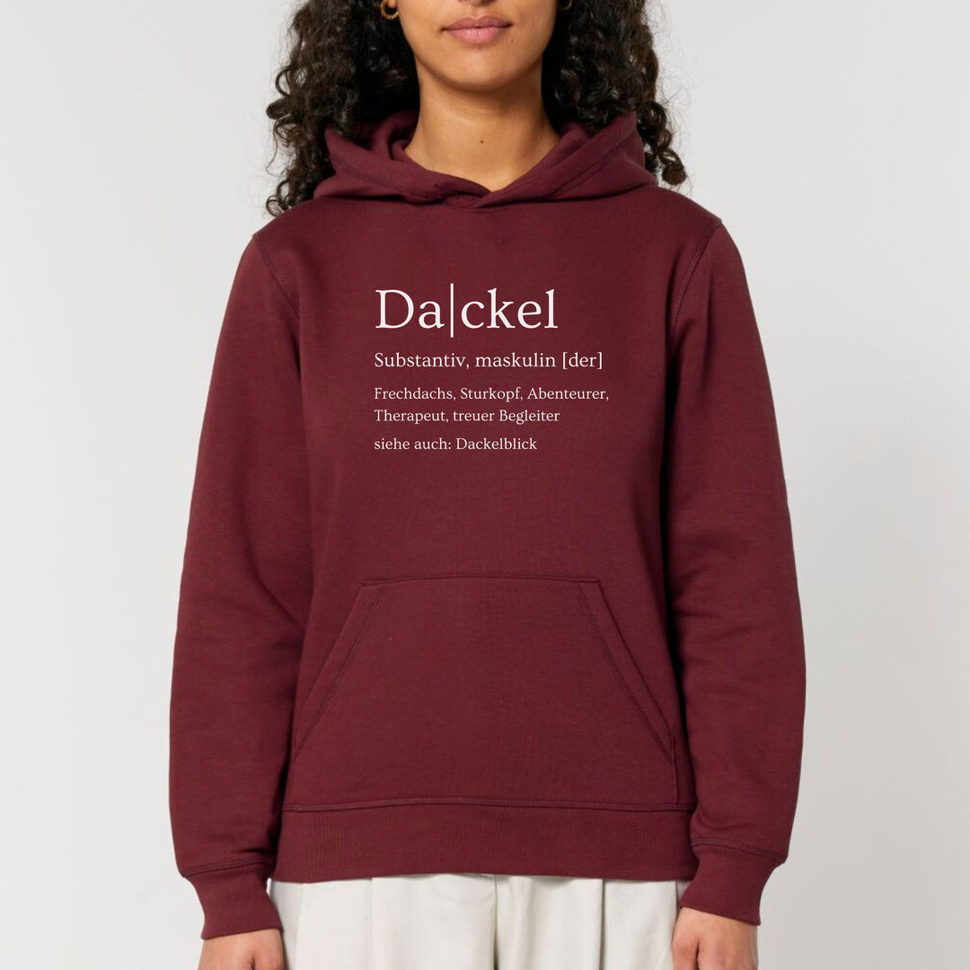 Dackel Definition- Bio Unisex Hoodie