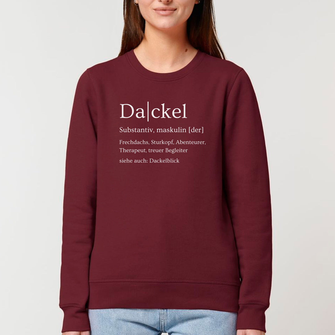 Dackel Definition - Bio Unisex Sweatshirt