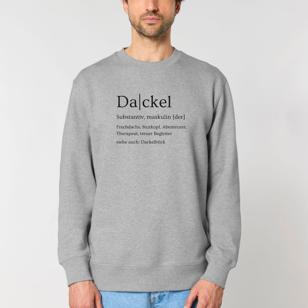 Dackel Definition  - Bio Unisex Sweatshirt