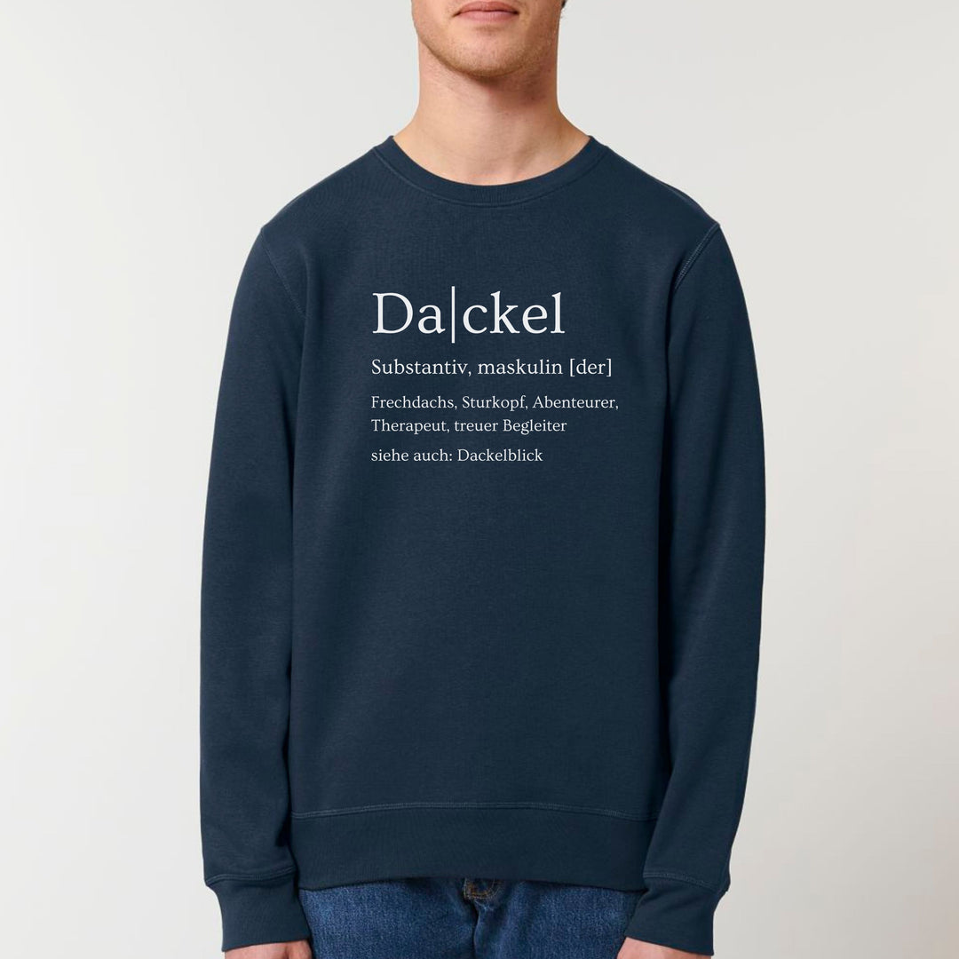 Dackel Definition - Bio Unisex Sweatshirt