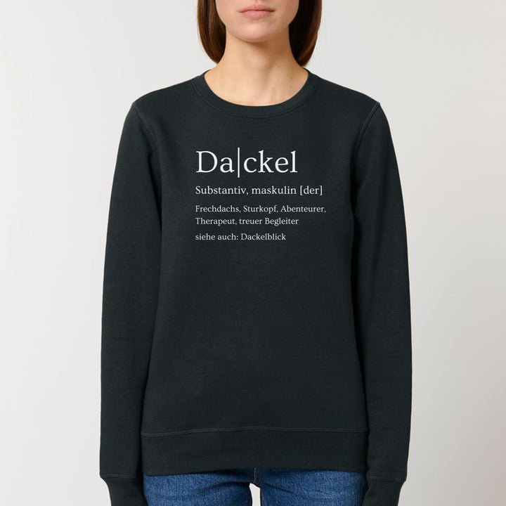 Dackel Definition - Bio Unisex Sweatshirt