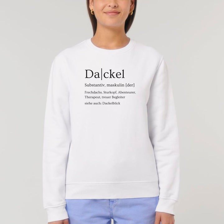 Dackel Definition  - Bio Unisex Sweatshirt