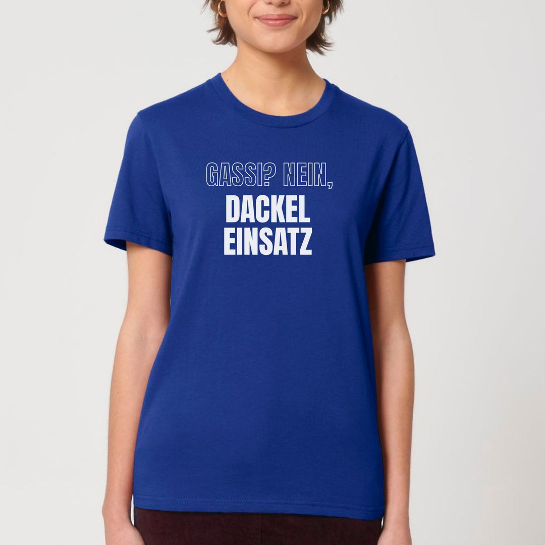 Dackel Einsatz - Bio Unisex T-Shirt