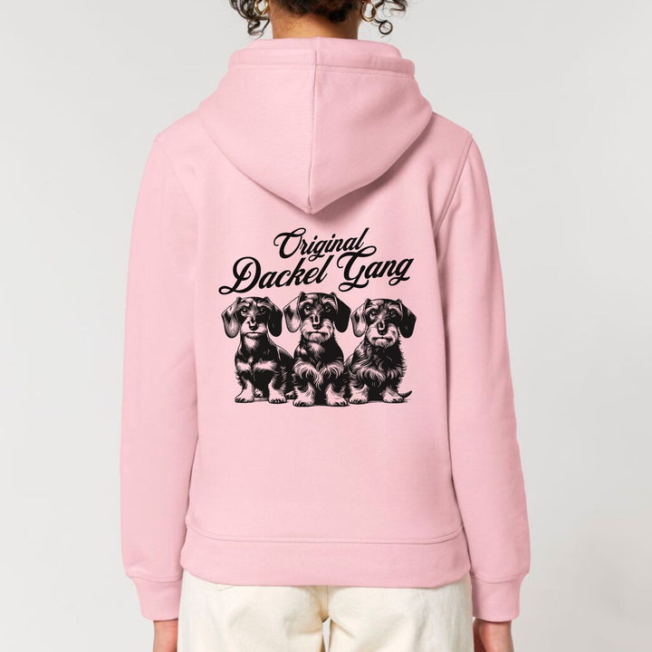 Dackel Gang (Rauhaar) - Bio Unisex Hoodie