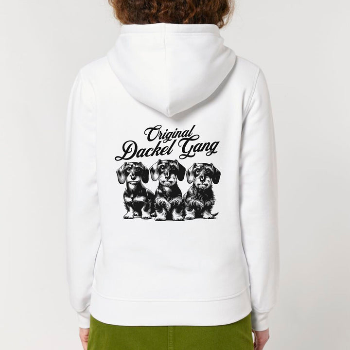 Dackel Gang (Rauhaar) - Bio Unisex Hoodie