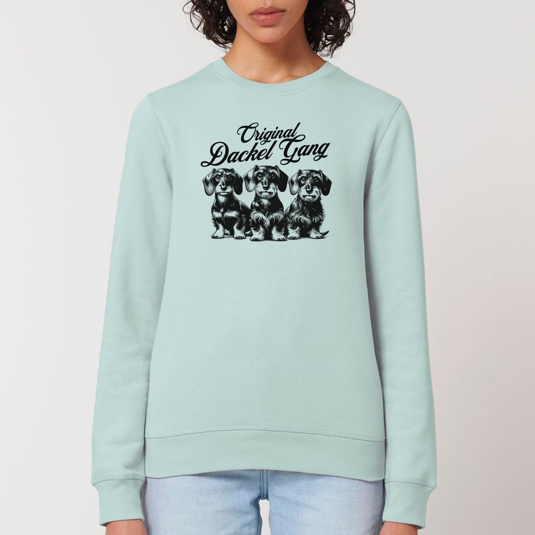 Dackel Gang (Rauhaar) - Bio Unisex Sweatshirt