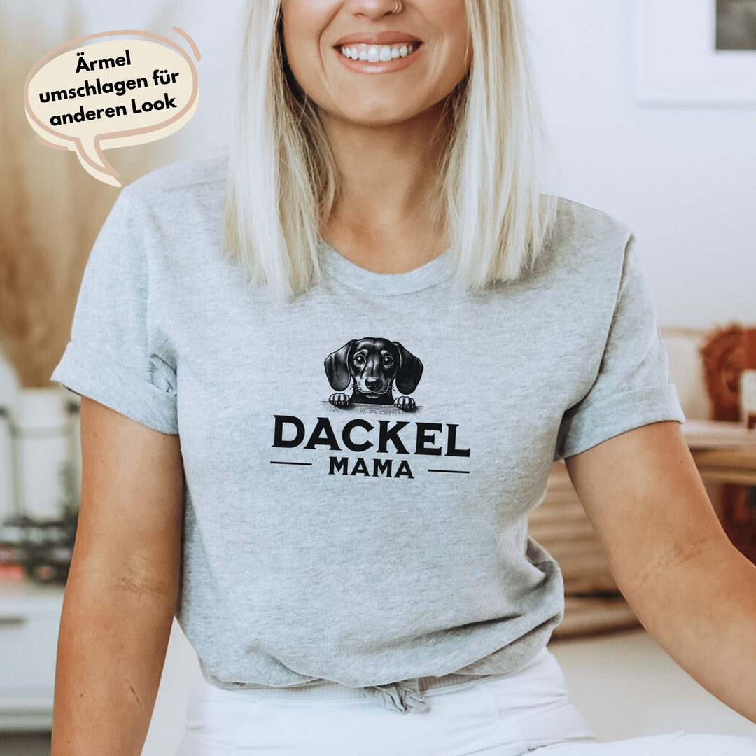 Dackelmama 3 (Kurzhaar) - Bio Unisex T-Shirt