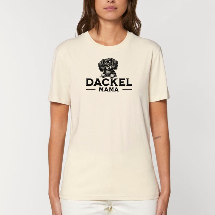 Dackelmama 3 (Langhaar) - Bio Unisex T-Shirt