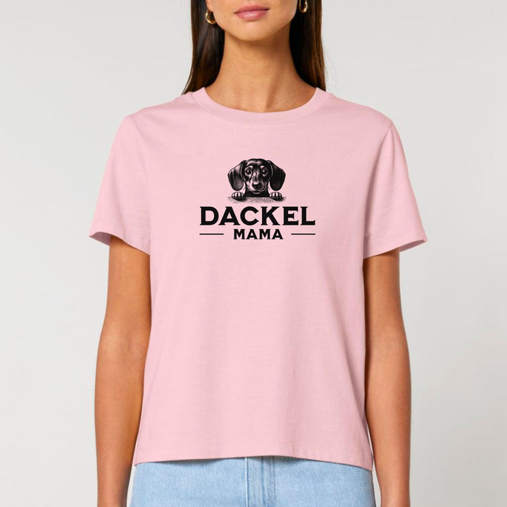 Dackelmama 3 (Kurzhaar) - Bio Frauen T-Shirt