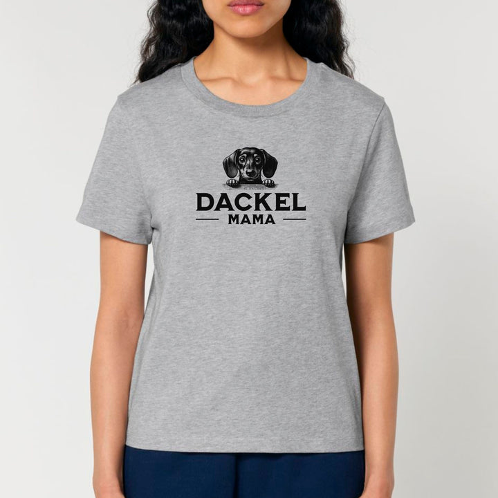 Dackelmama 3 (Kurzhaar) - Bio Frauen T-Shirt