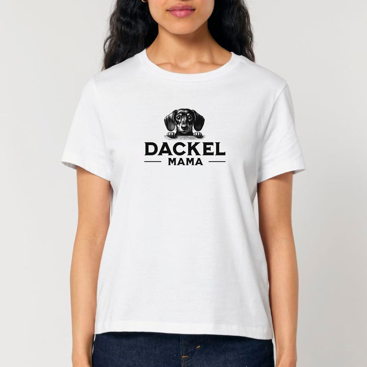 Dackelmama 3 (Kurzhaar) - Bio Frauen T-Shirt