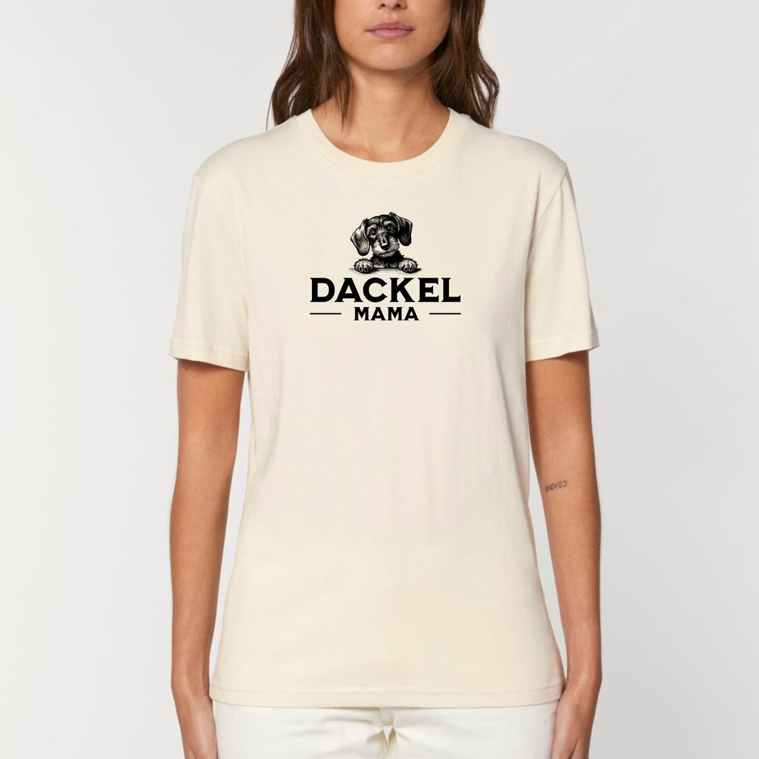 Dackelmama 3 (Rauhaar) - Bio Unisex T-Shirt