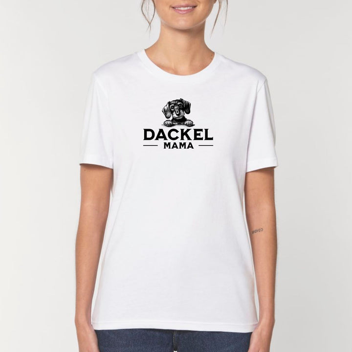 Dackelmama 3 (Rauhaar) - Bio Unisex T-Shirt