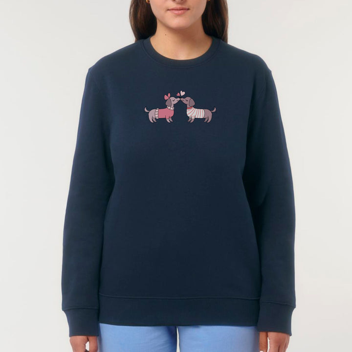 Dackelpaar - Bio Bio Unisex Sweatshirt