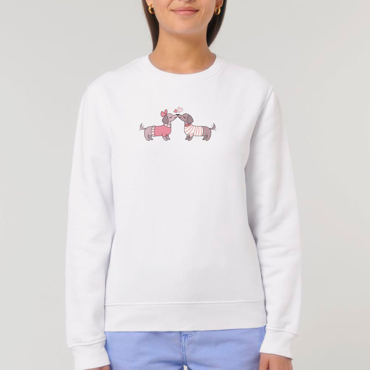 Dackelpaar - Bio Bio Unisex Sweatshirt