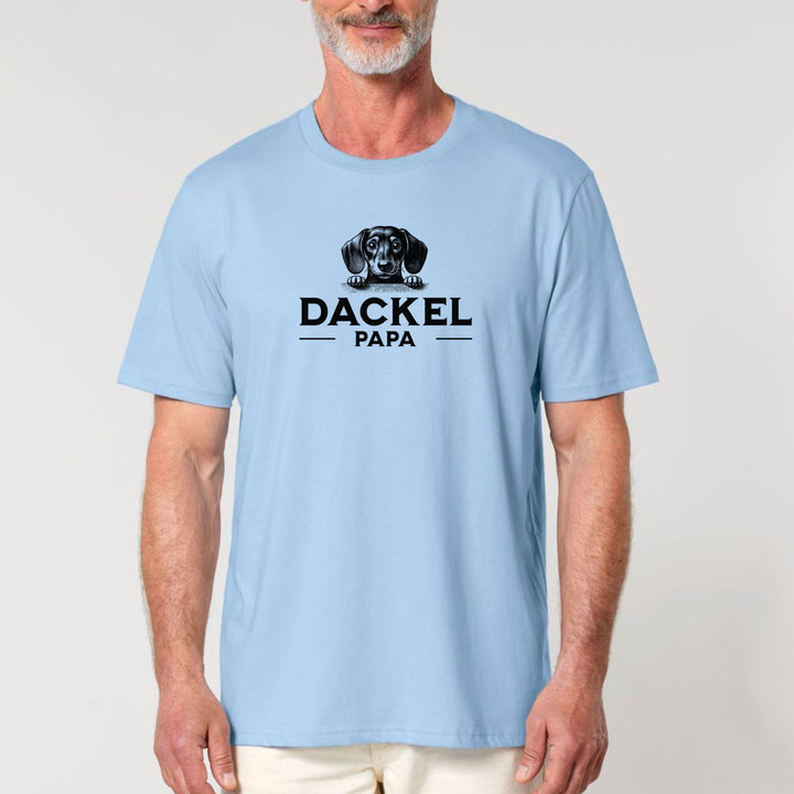 Dackelpapa 3 (Kurzhaar) - Bio Unisex T-Shirt