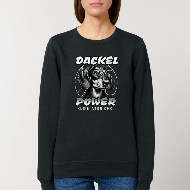 Dackelpower (Kurzhaar) - Bio Unisex Sweatshirt